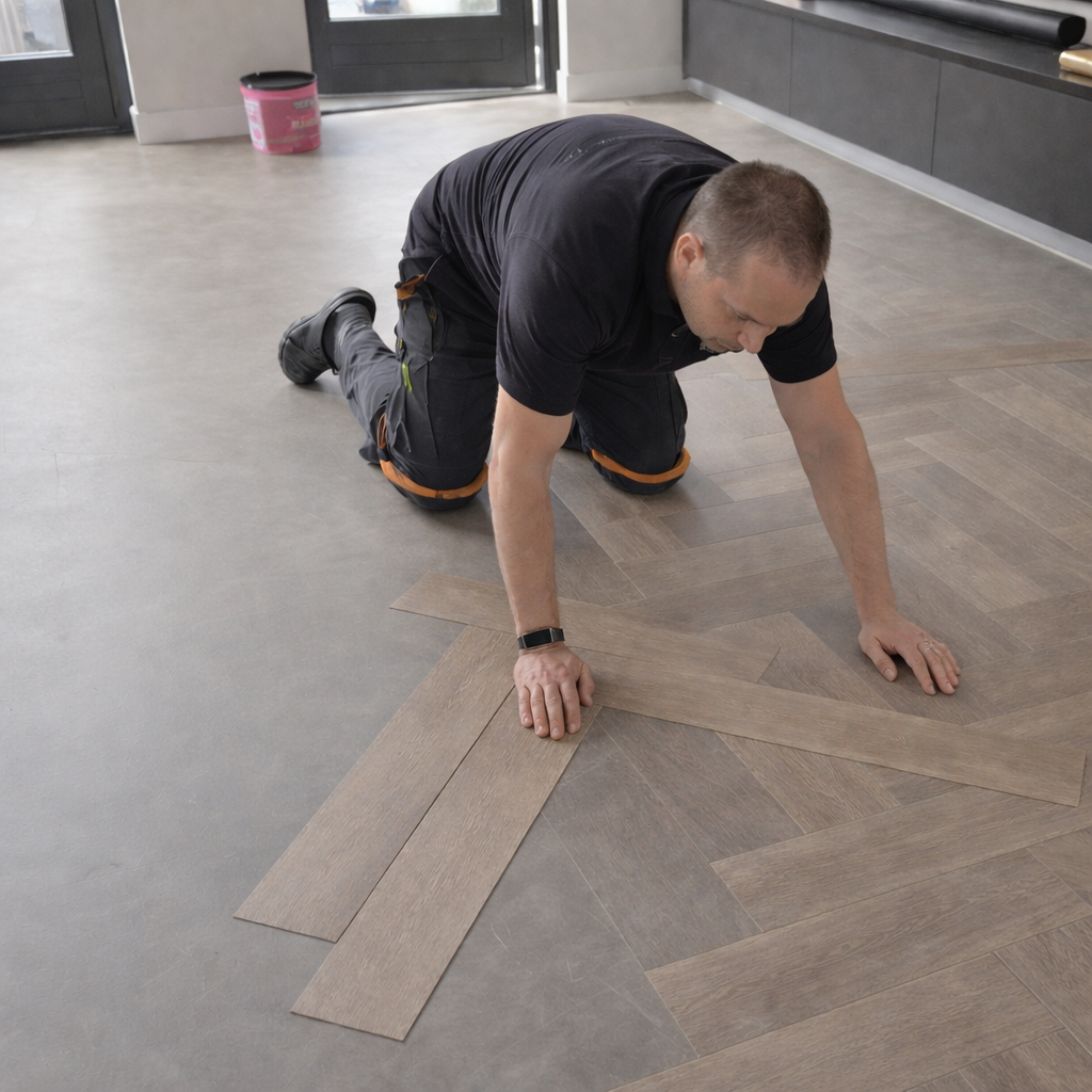 Plak PVC leggen in Tilburg