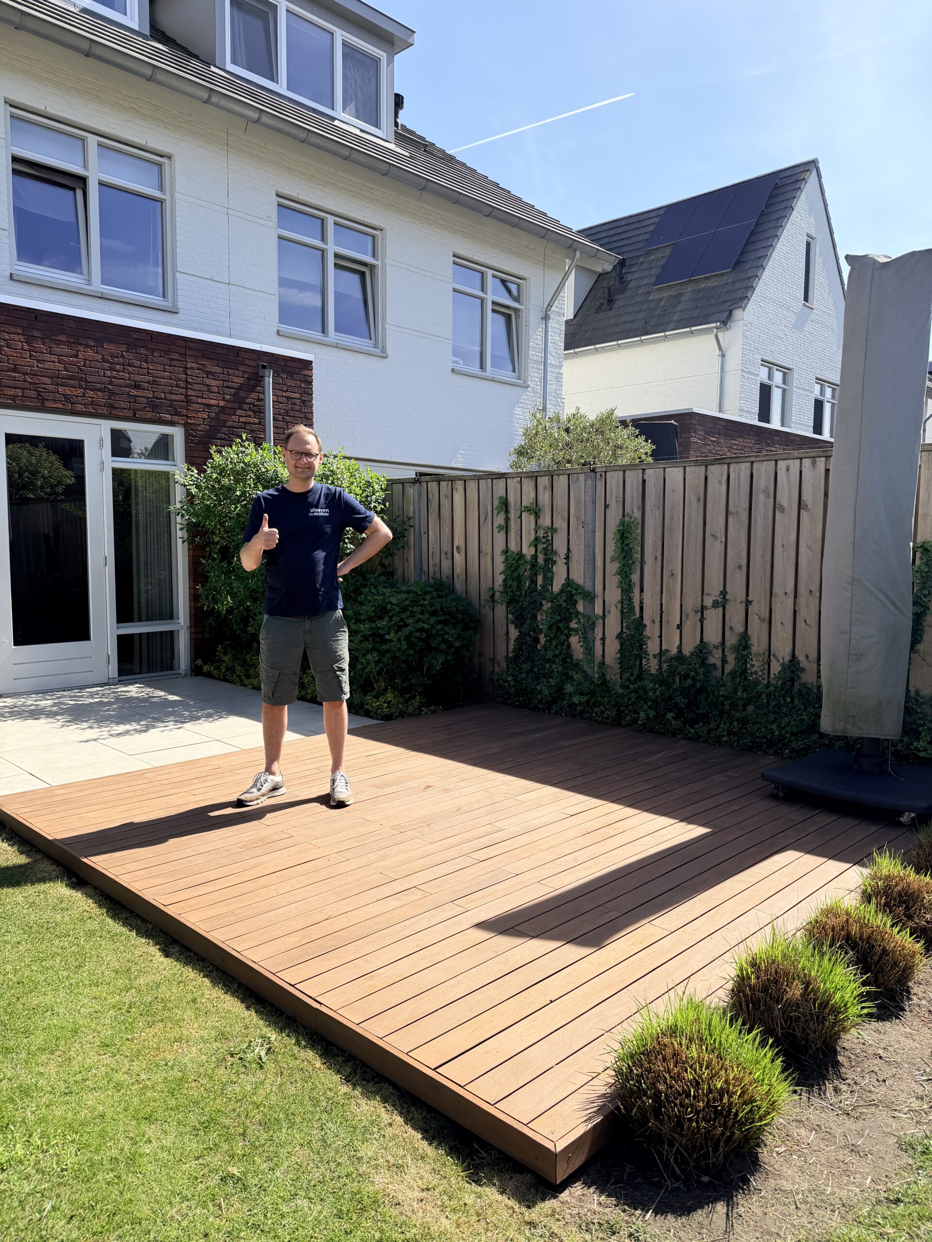 terras laten reinigen